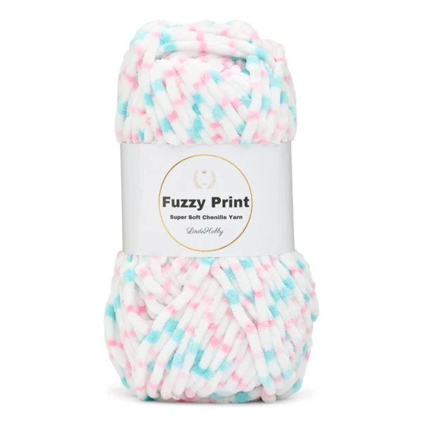 LindeHobby Fuzzy Chenille Print